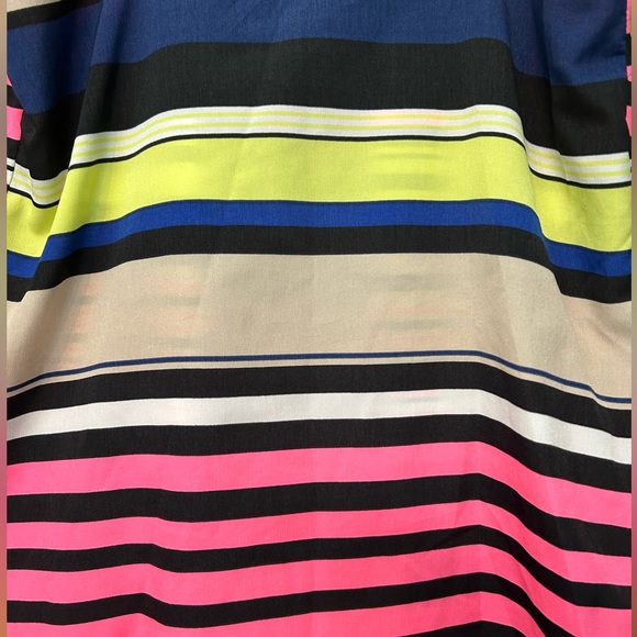 Jessica Simpson tank top multicolor stripes flowy size Small striped pink white - Picture 14 of 16